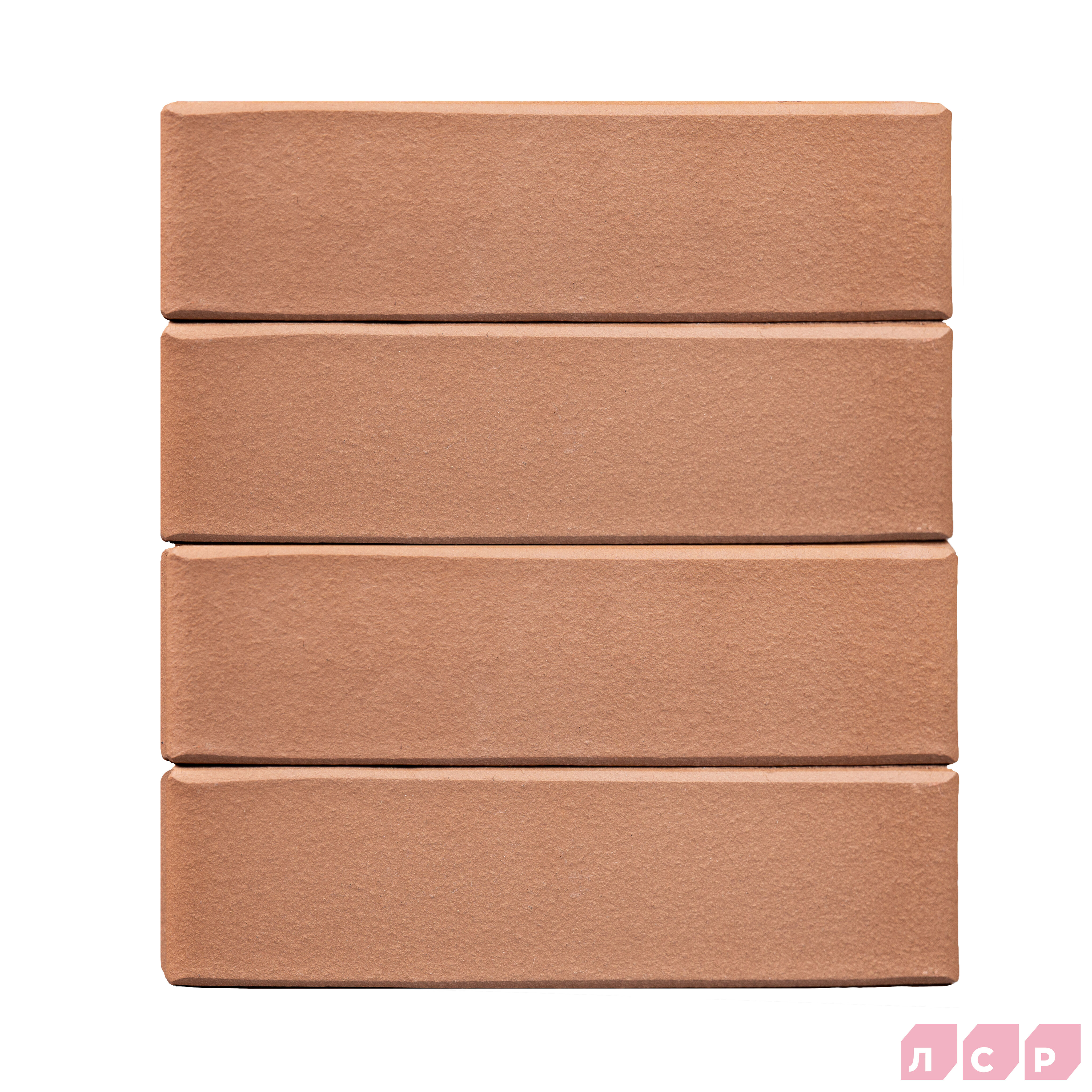 Кирпич ЛСР лицевой пустотелый светло-коричневый 1NF гладкий купить в Санкт-Петербурге