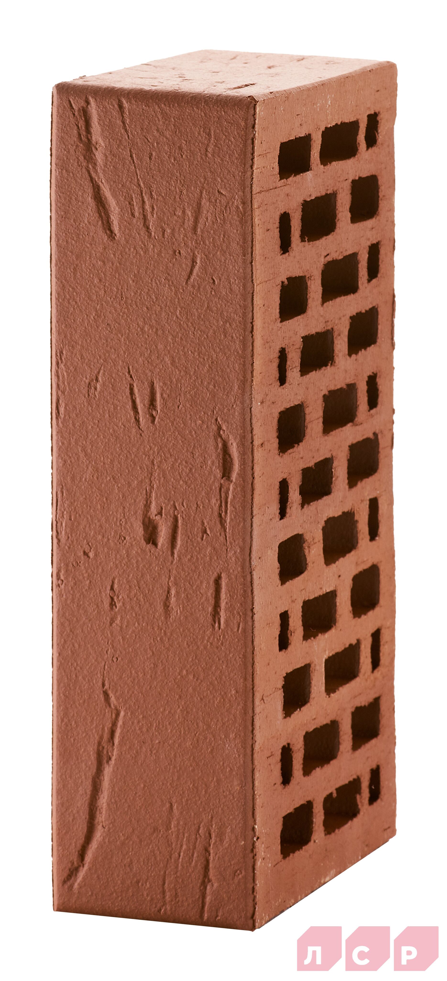 Кирпич ЛСР лицевой пустотелый красный 1NF рустик С0000068138 купить в Санкт-Петербурге