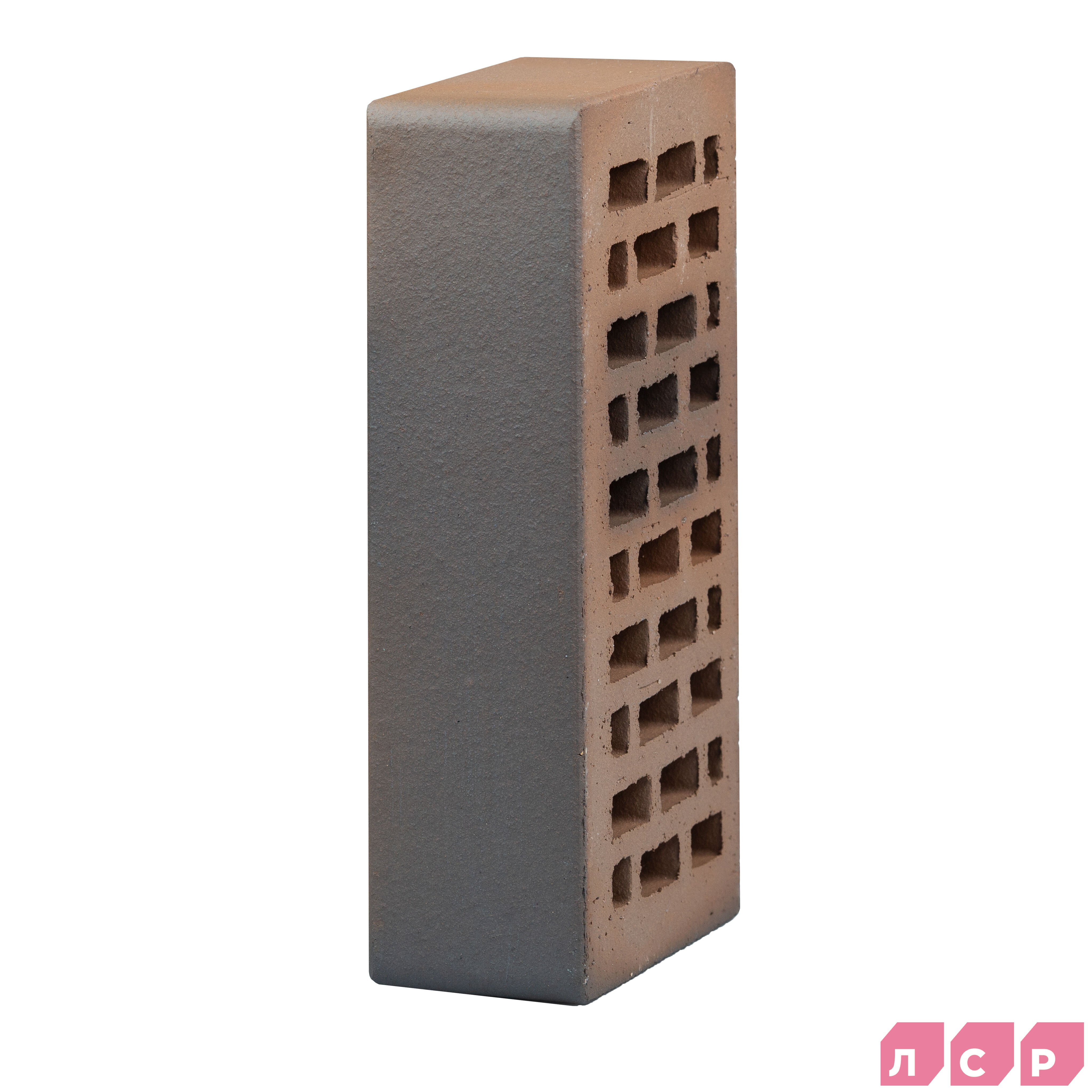 Кирпич ЛСР лицевой пустотелый светло-коричневый флэш ультра 1NF гладкий Новинка! купить в Санкт-Петербурге
