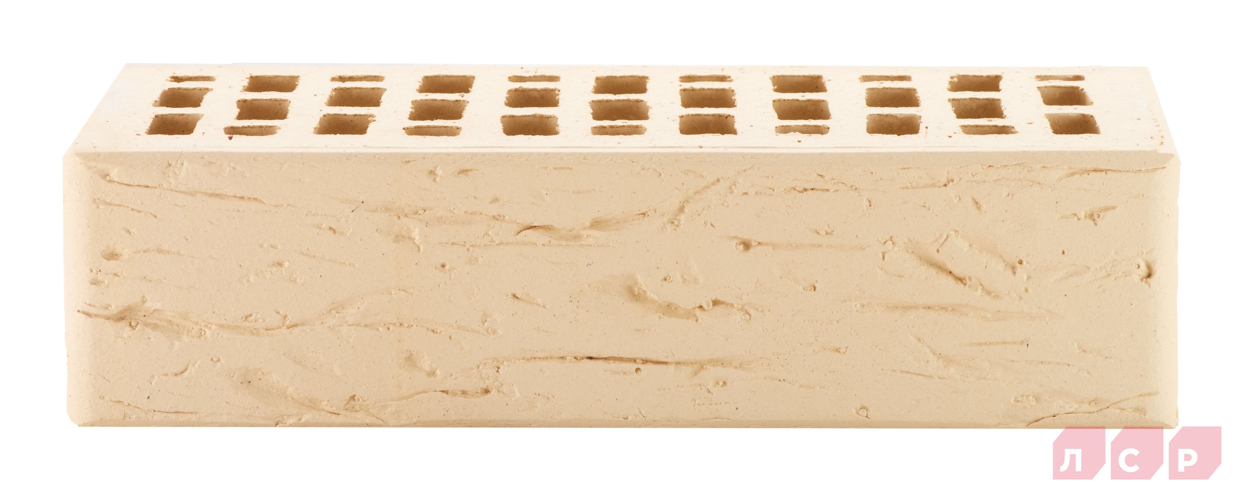 ЛСР Кирпич лицевой пустотелый 1NF утолщ.ст бежевый F100 М-175 рустик 420шт (РКЗ) купить в Санкт-Петербурге