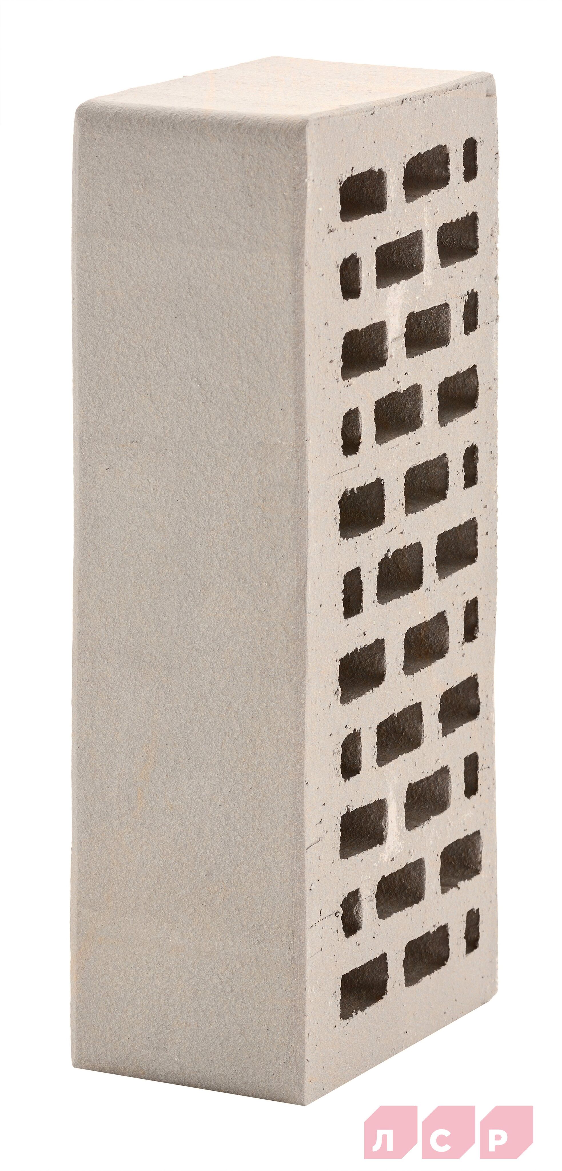 Кирпич ЛСР лицевой пустотелый утолщ. стенка серый 1NF гладкий купить в Санкт-Петербурге