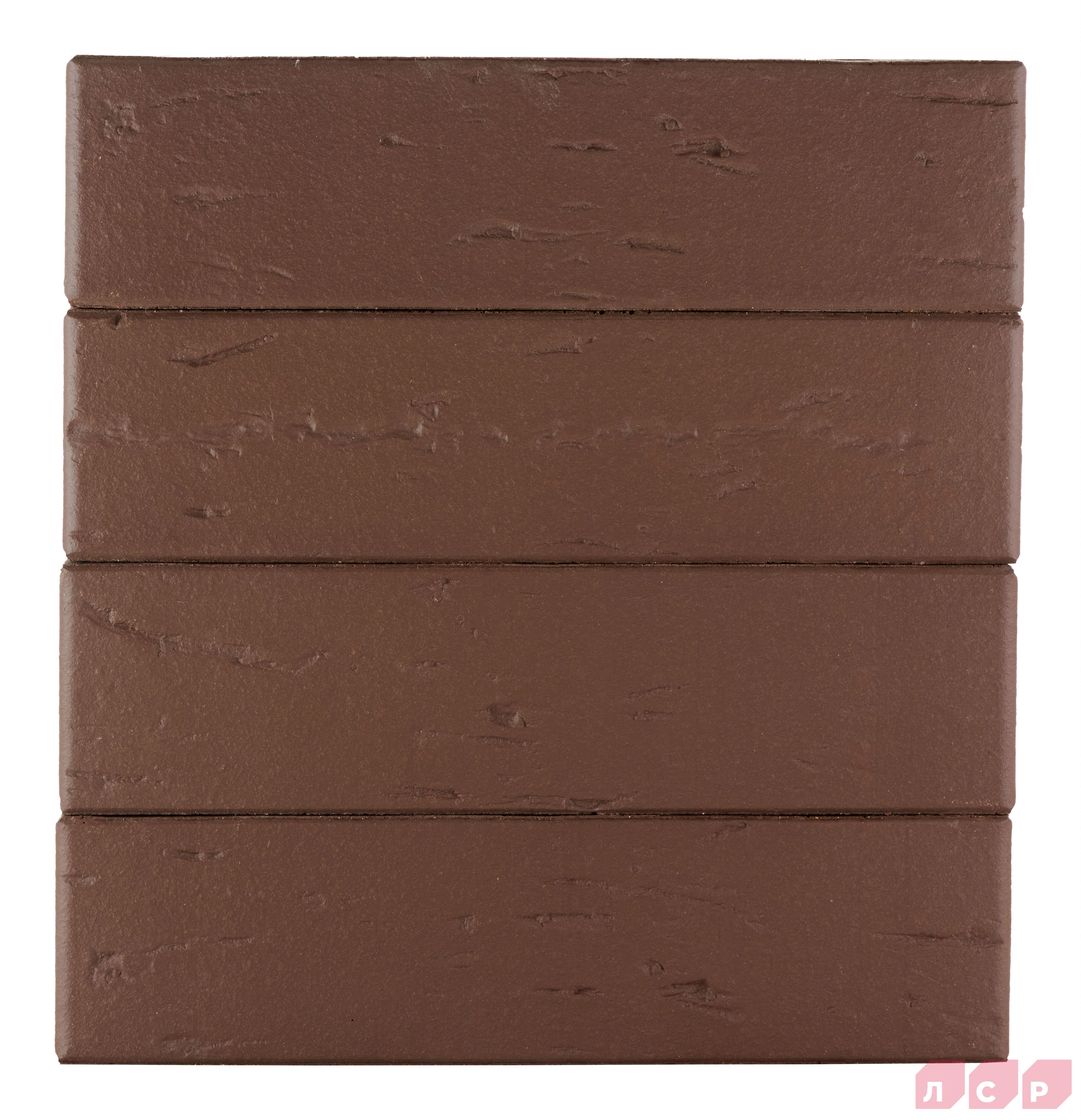 ЛСР Кирпич лицевой пустотелый 1NF утолщ.ст темно-коричневый F100 М-175 рустик 420шт (РКЗ) купить в Санкт-Петербурге