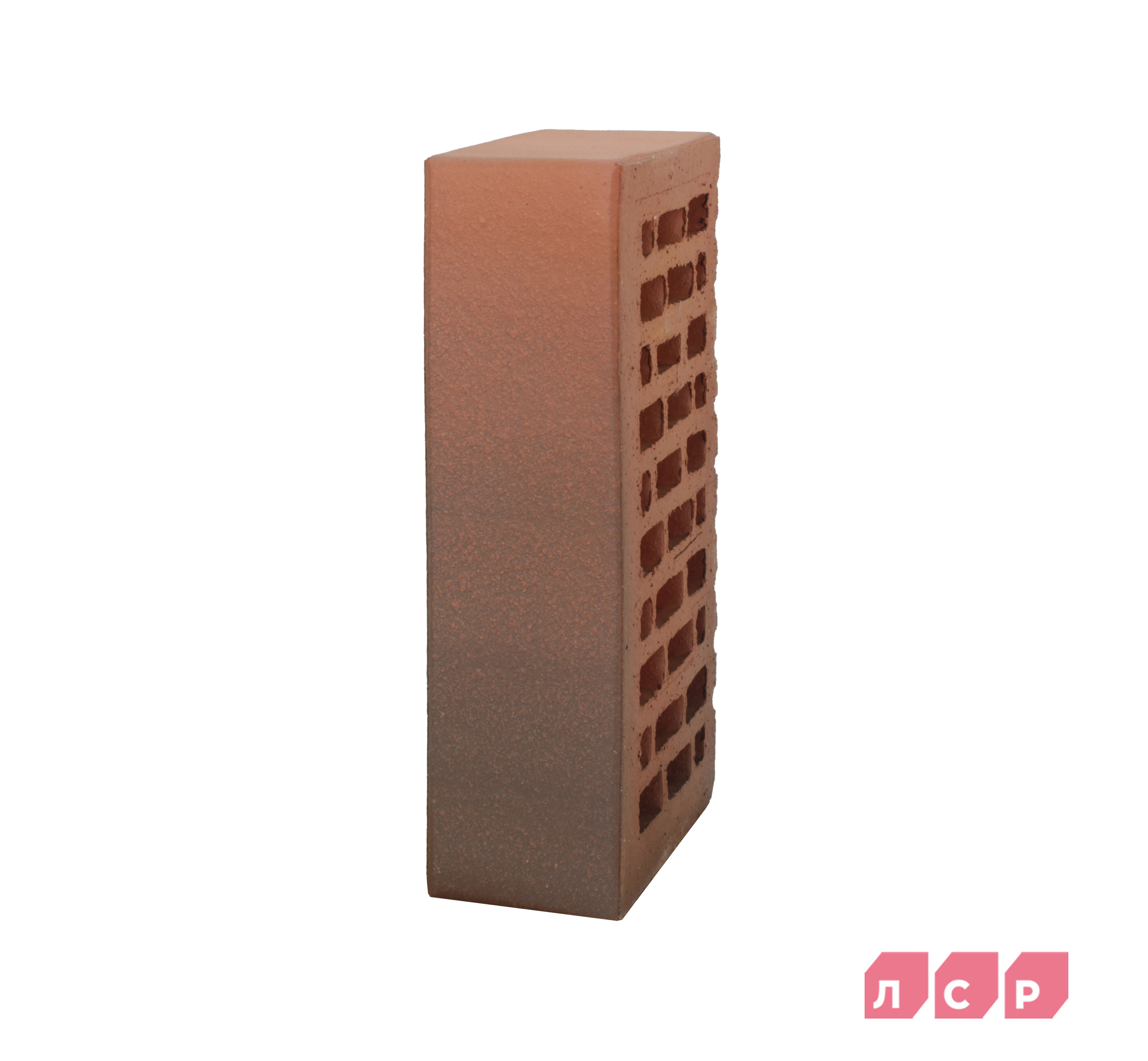 ЛСР Кирпич лицевой 1NF пустотелый ут.ст. красный флэшинг (480шт) гладкий купить в Санкт-Петербурге