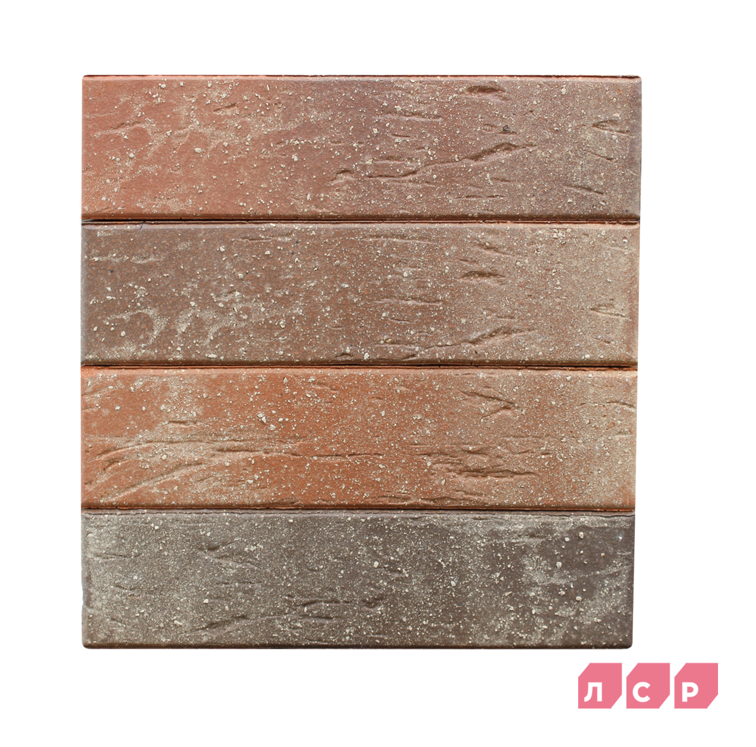 ЛСР Кирпич лицевой пустотелый 1NF утолщ.ст красный флэш с пепельной посыпкой рустик 480шт/пд РКЗ купить в Санкт-Петербурге