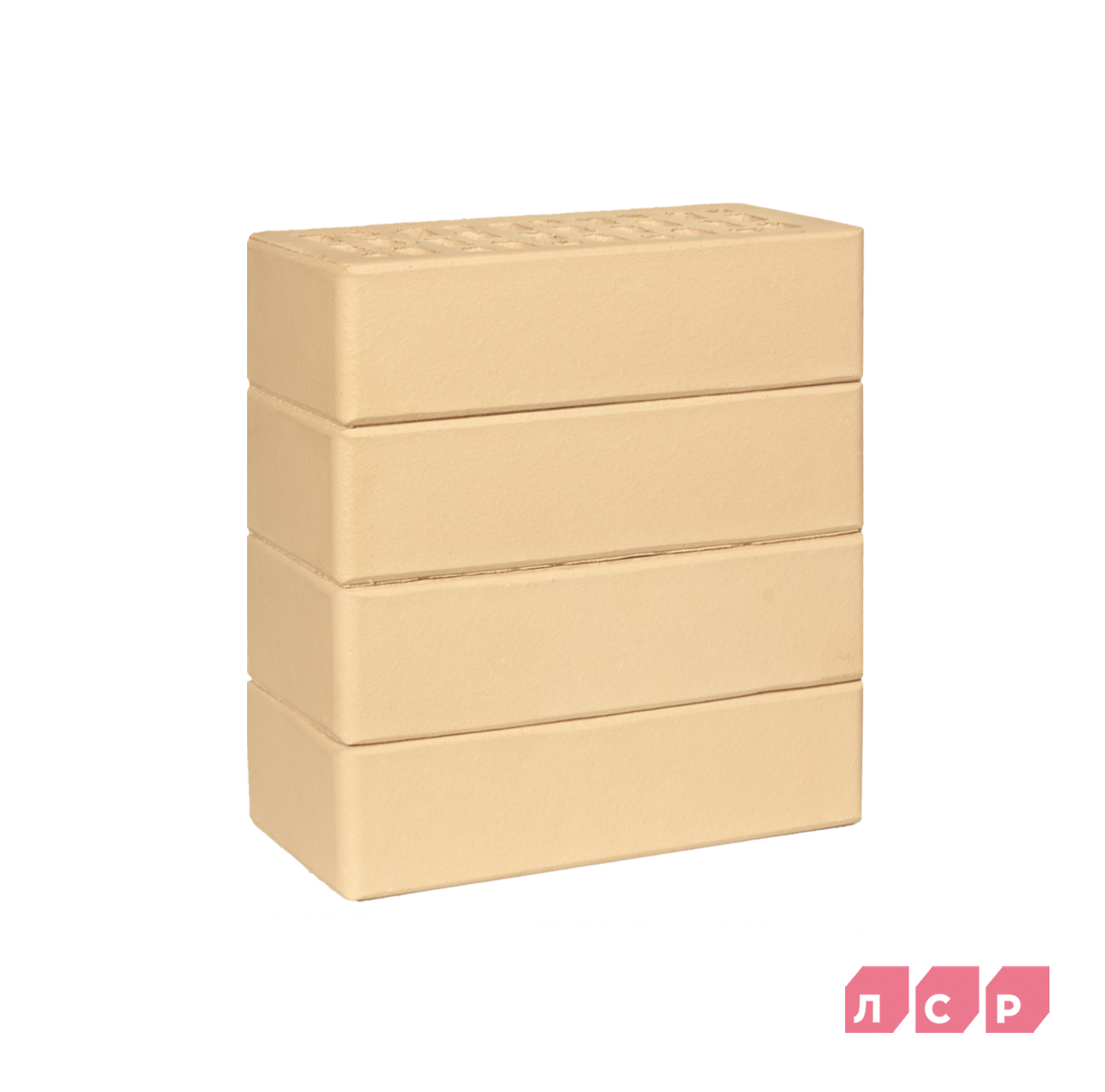 Кирпич ЛСР лицевой пустотелый утолщ. стенка пшеничный 1NF гладкий купить в Санкт-Петербурге