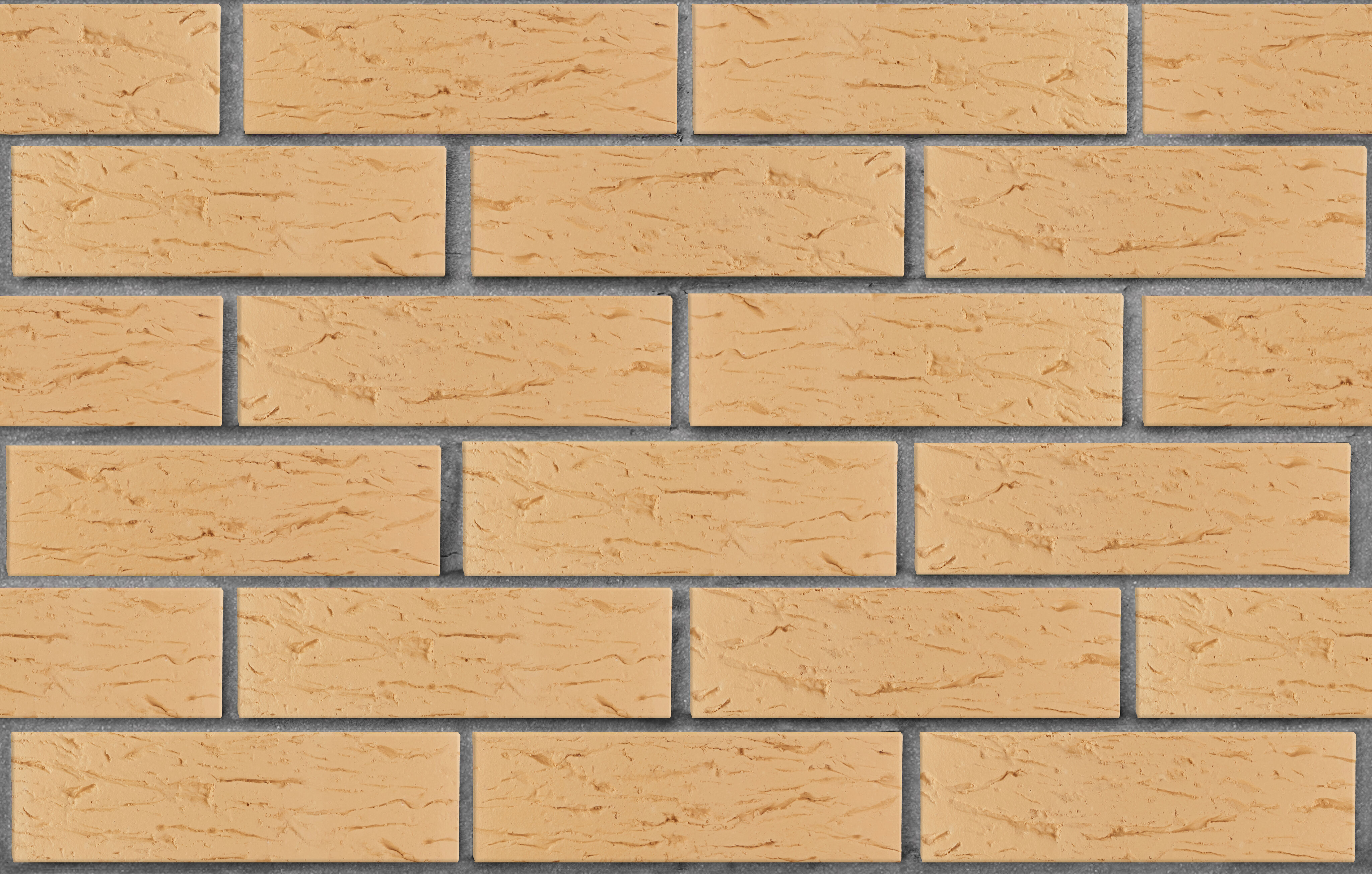 ЛСР Кирпич лицевой пустотелый 1NF утолщ.ст пшеничный М-175 рустик 480шт (ППКЗ), пшеничный