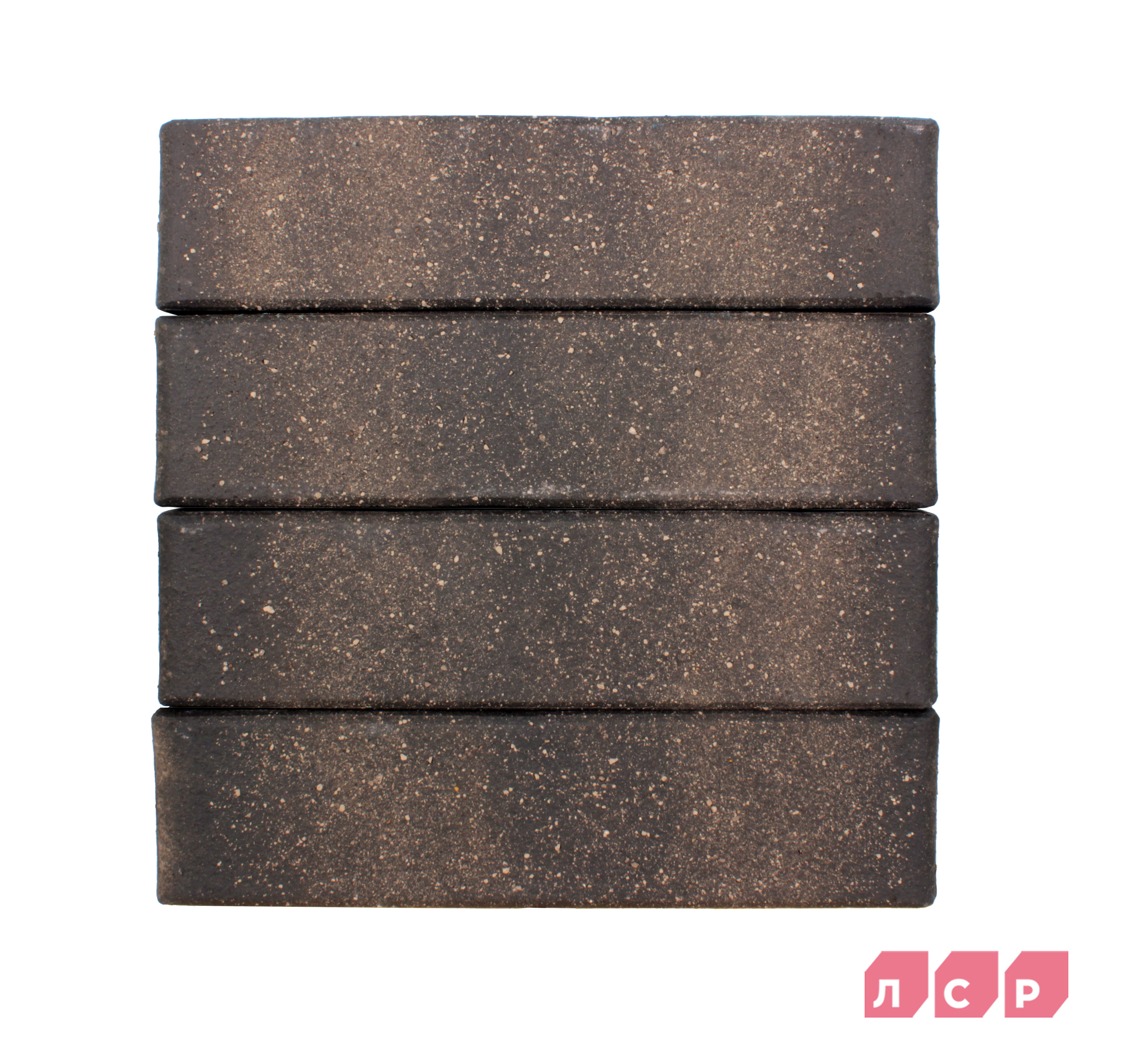 ЛСР Кирпич лицевой пустотелый 1NF утолщ.ст графитовый М-175 с посыпкой 480шт (ППКЗ) купить в Санкт-Петербурге