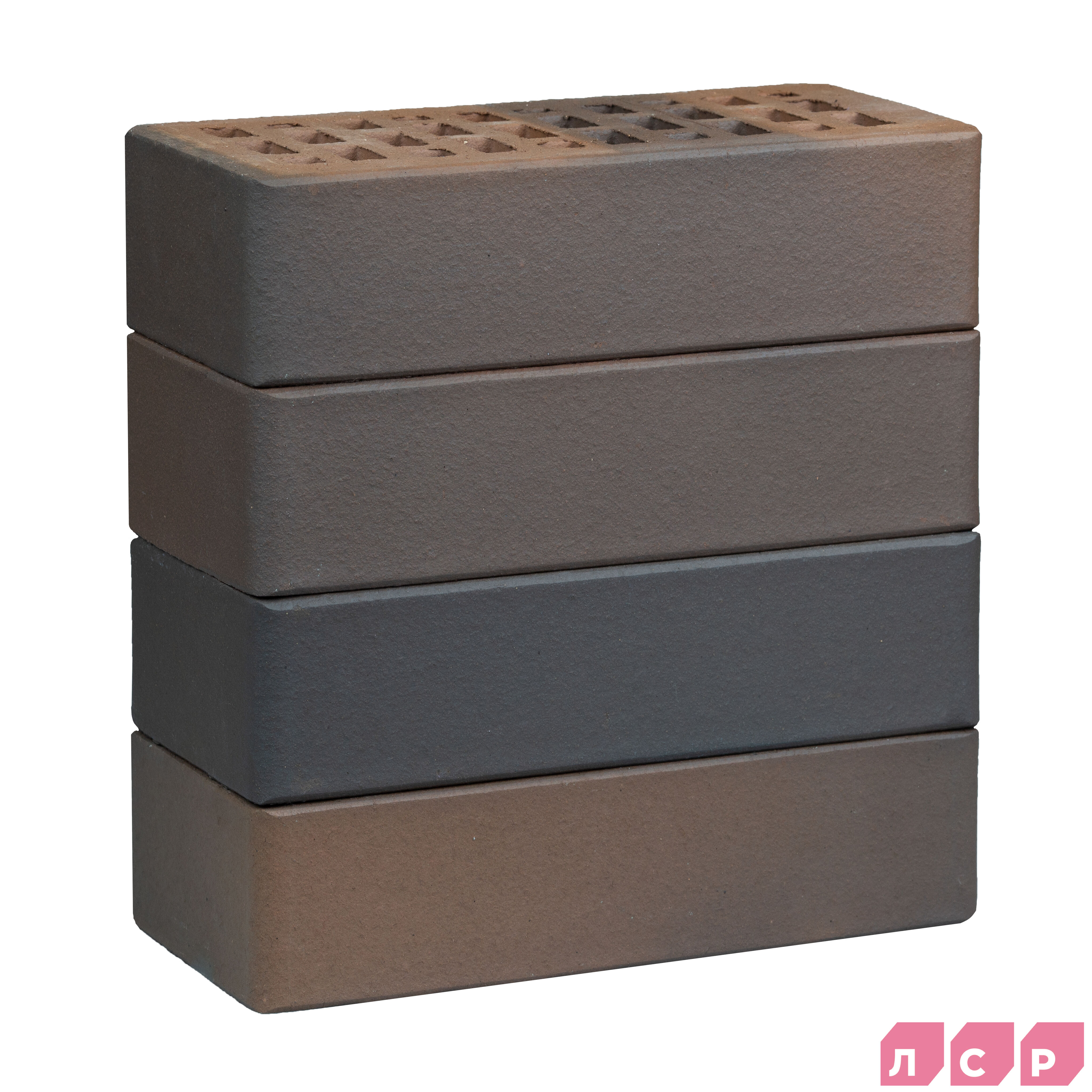 Кирпич ЛСР лицевой пустотелый светло-коричневый флэш ультра 1NF гладкий Новинка! купить в Санкт-Петербурге