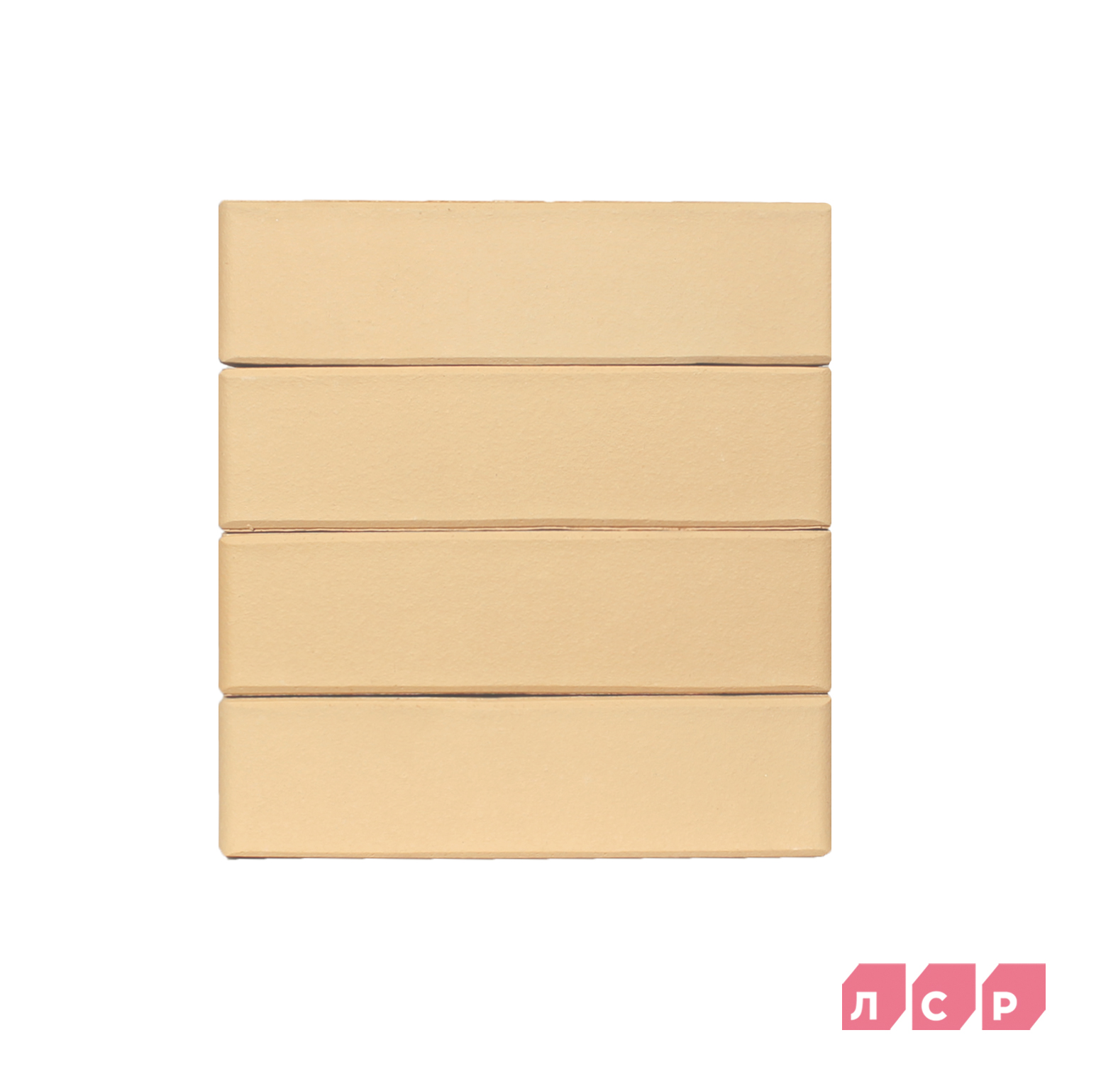 Кирпич ЛСР лицевой пустотелый утолщ. стенка пшеничный 1NF гладкий купить в Санкт-Петербурге