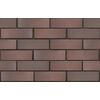 Клинкер фасадный тёмно-терракотовый флэшинг "Брюгге" 0,71NF гладкий с66818 купить в Санкт-Петербурге