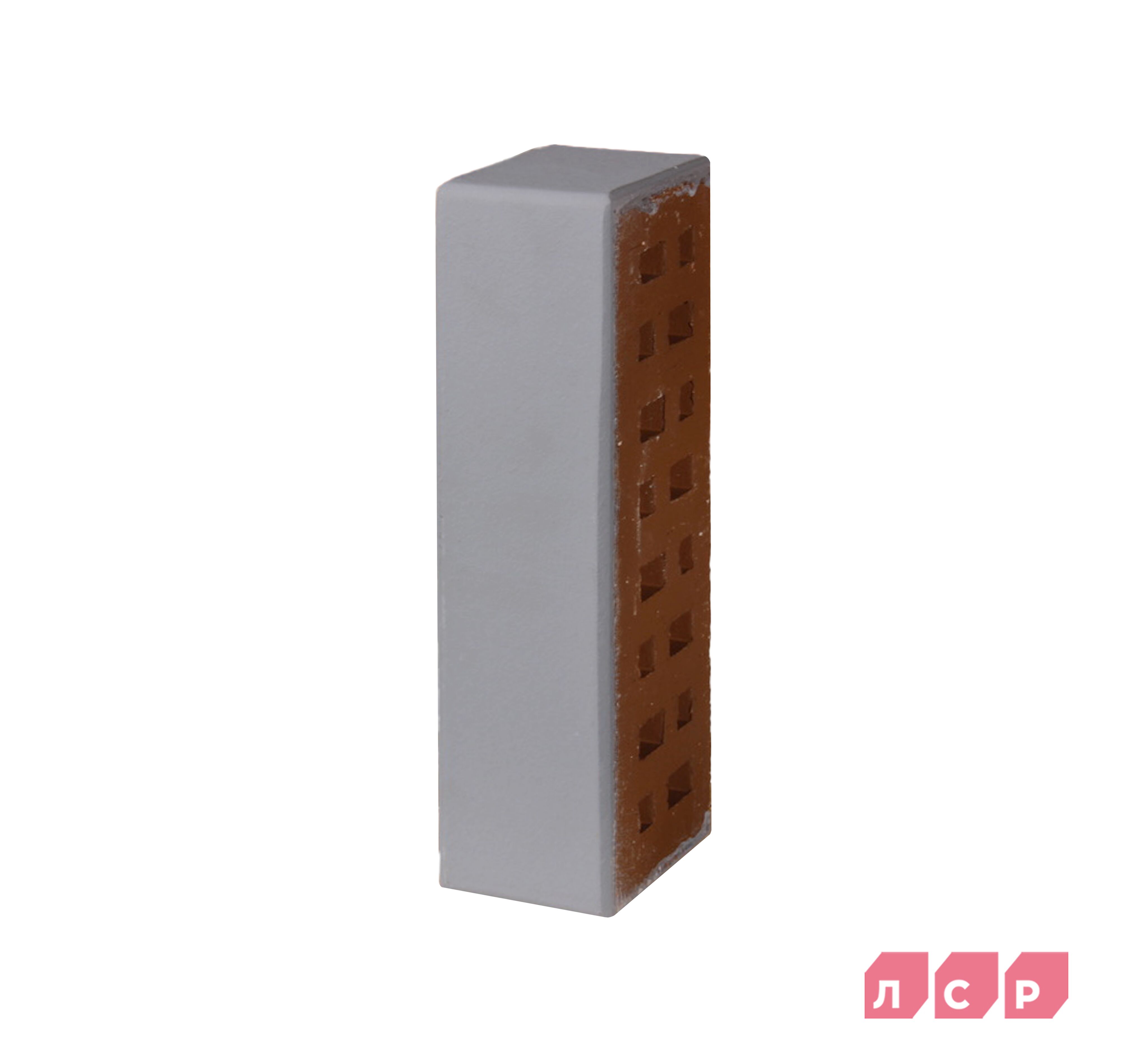 ЛСР Клинкер фасадный 0.71NF коричневый ОСЛО серый ангоб М-300 гладкий 480шт (НКЗ) купить в Санкт-Петербурге