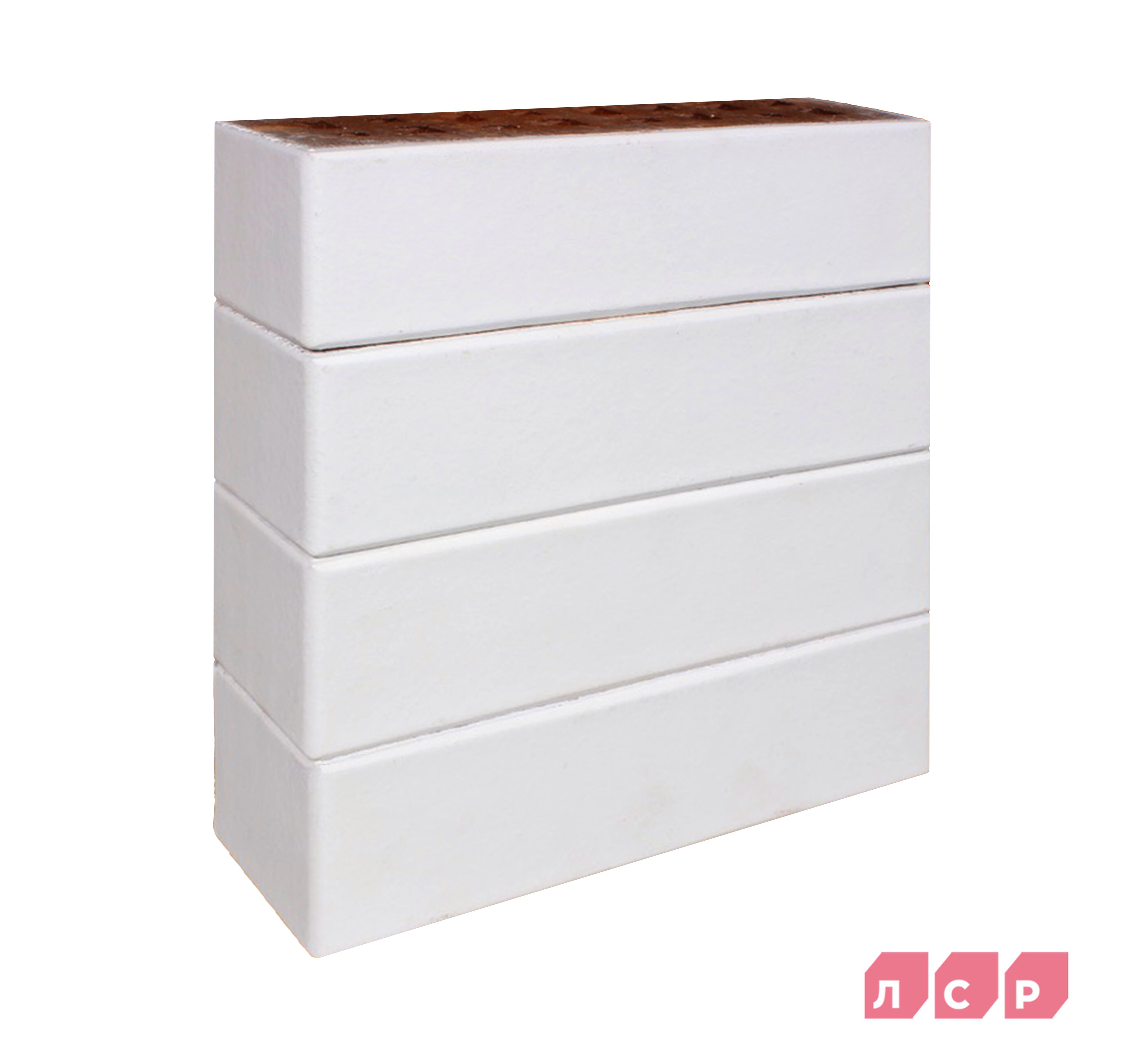 ЛСР Клинкер фасадный 0.71NF коричневый ВЕРНАМО белый ангоб М-300 гладкий 480шт (НКЗ) купить в Санкт-Петербурге