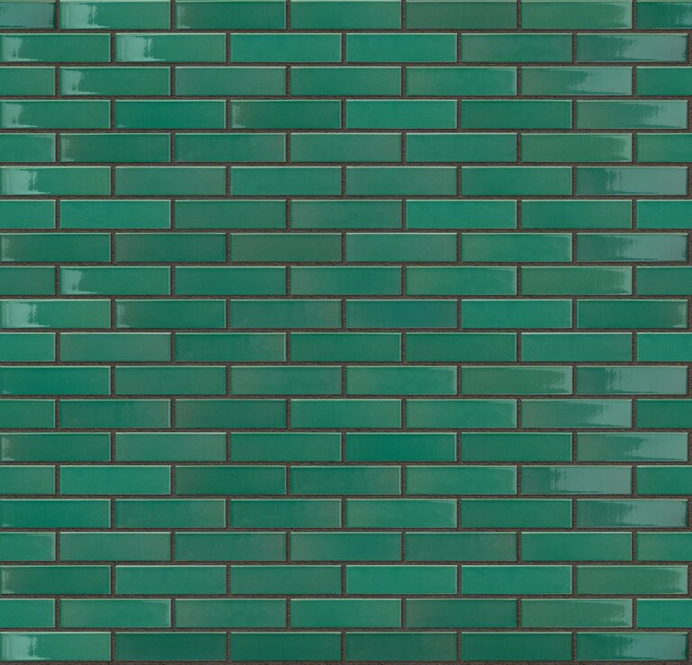 Recke Glanz 3-28-01-0-00 Кирпич облицовочный Зеленый 1НФ 250х120х65мм 480шт/пд