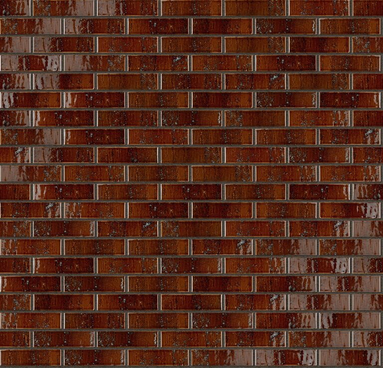 Recke Glanz 1-48-01-2-12 Кирпич облицовочный Бордо Коричневый 1НФ 250х120х65мм 480шт/пд