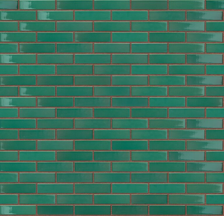 Recke Glanz 3-28-01-0-00 Кирпич облицовочный Зеленый 1НФ 250х120х65мм 480шт/пд