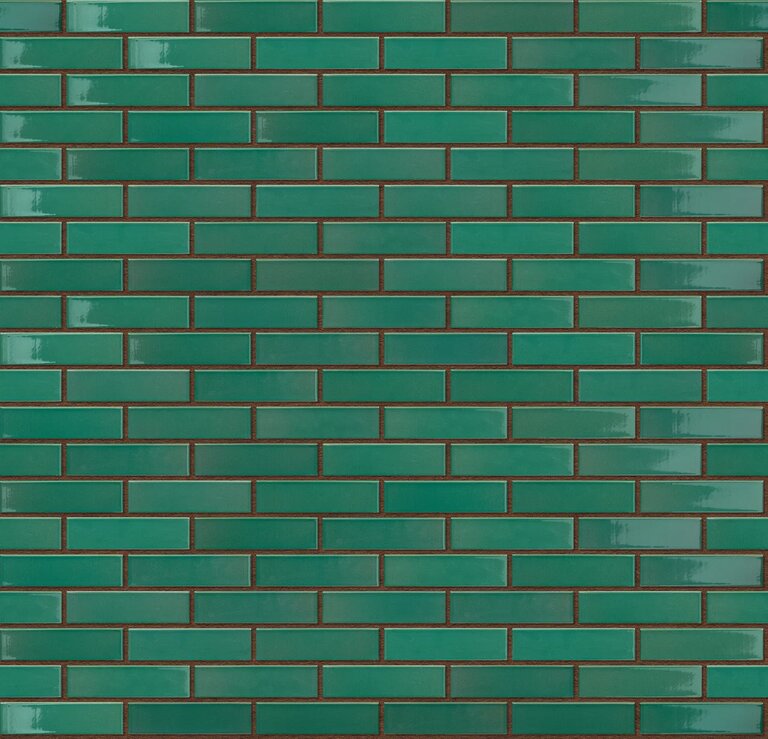 Recke Glanz 3-28-01-0-00 Кирпич облицовочный Зеленый 1НФ 250х120х65мм 480шт/пд