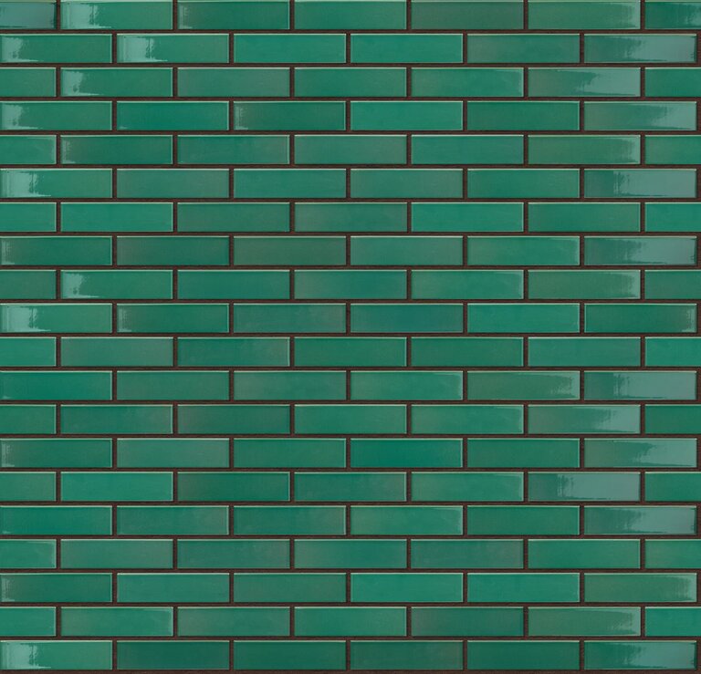 Recke Glanz 3-28-01-0-00 Кирпич облицовочный Зеленый 1НФ 250х120х65мм 480шт/пд