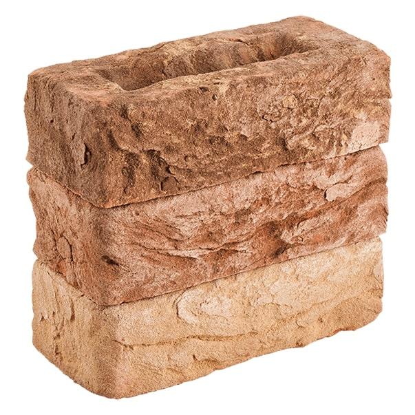 ДЗ Тандем Кирпич ручной формовки Болдино WDF Бавар. Кладка Светл 215х102х65мм 512шт/пд, терракотовый