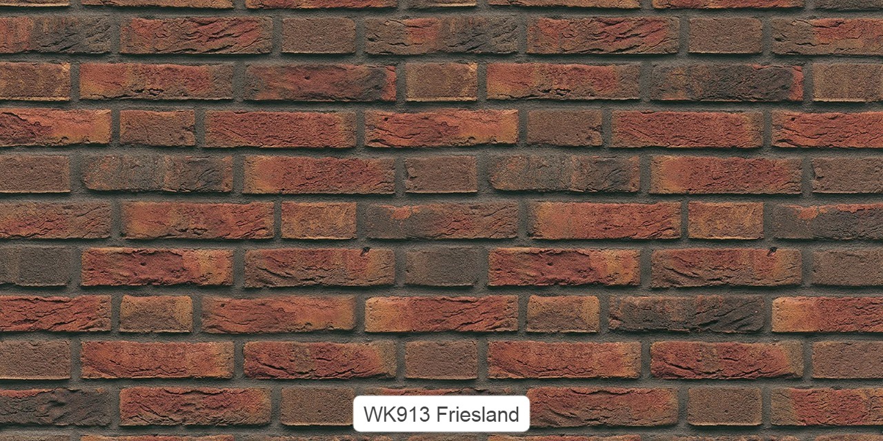 WK913WDF Friesland, кирпич ручная формовка, WK913WDF Friesland, кирпич ручная формовка