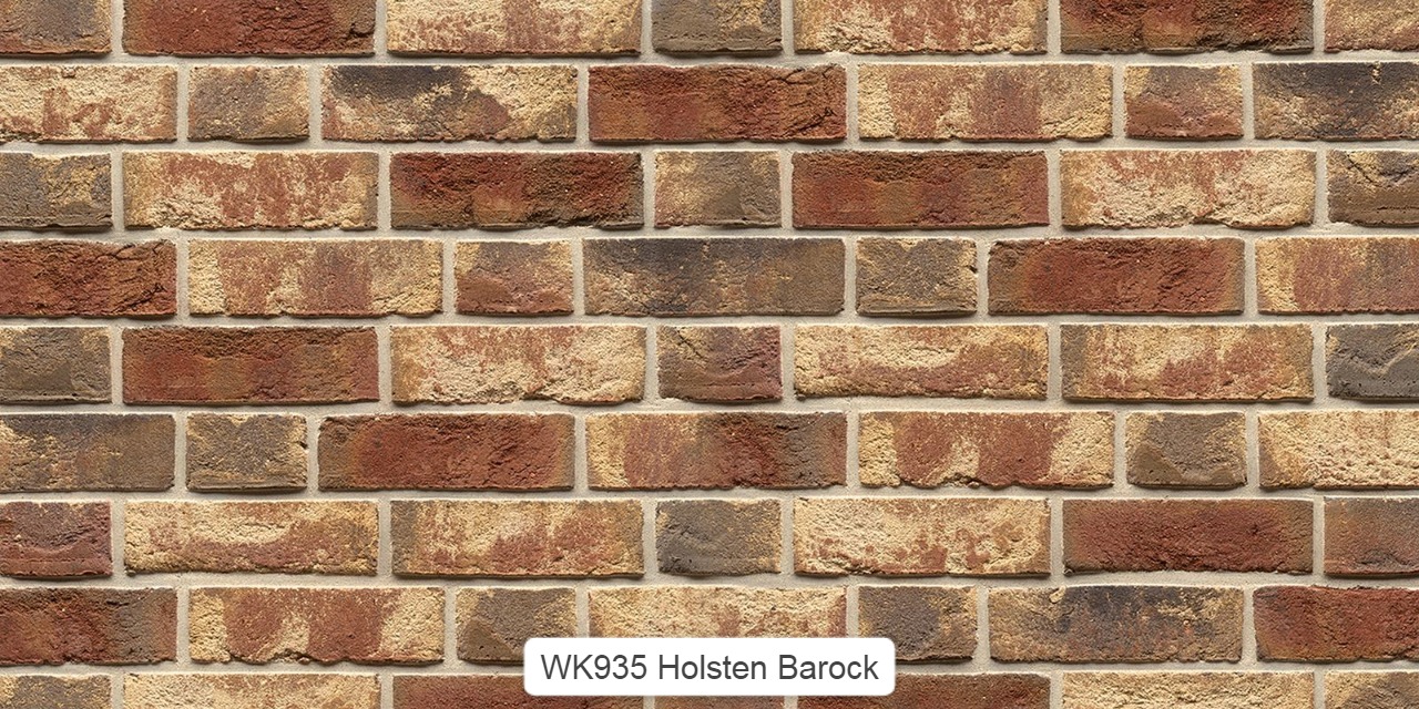 WK935WDF Holsten baroc, кирпич ручная формовка, WK935WDF Holsten baroc, кирпич ручная формовка