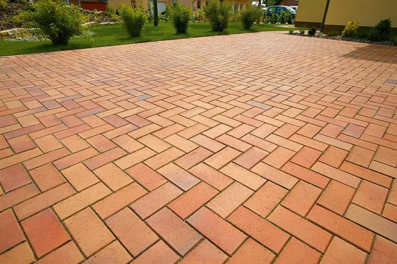 Тротуарный клинкер, Radeberg, 45 orange-blue multi coloured купить в Санкт-Петербурге Тротуарный клинкер, Radeberg, 45 orange-blue multi coloured