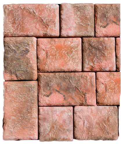 Плитка тротуарная Старый город микс красный CraftStone, Плитка тротуарная Старый город микс красный CraftStone