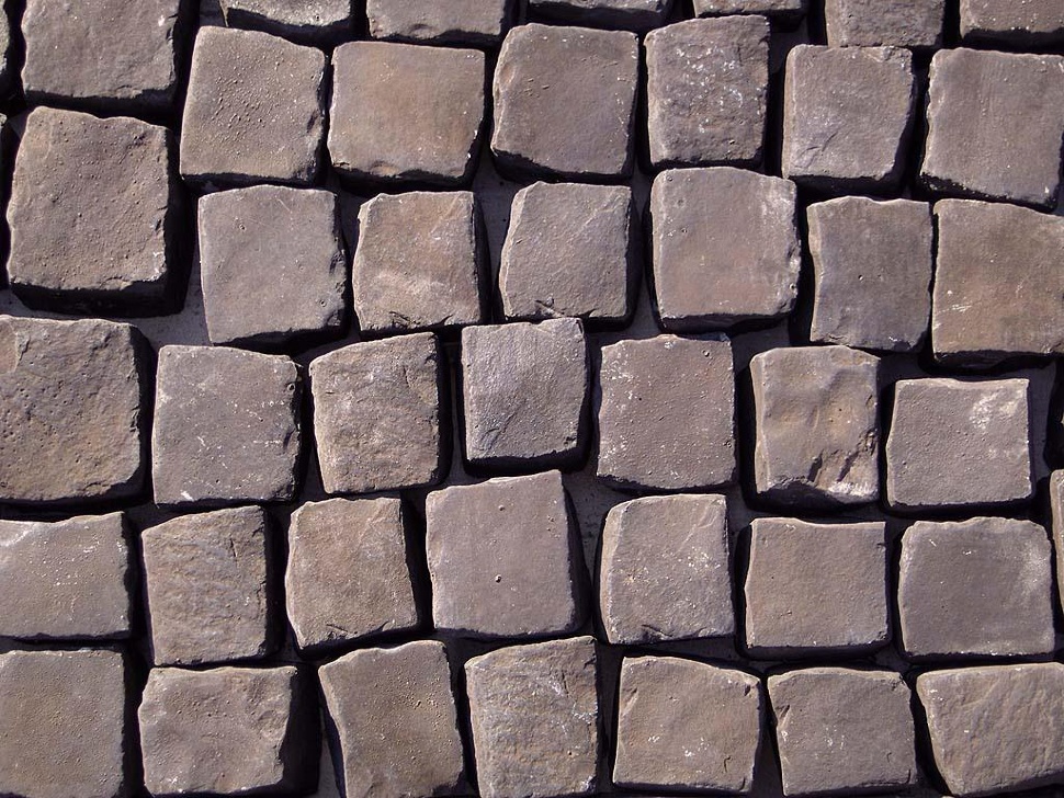 Плитка тротуарная Габбро микс коричневый CraftStone, Плитка тротуарная Габбро микс коричневый CraftStone