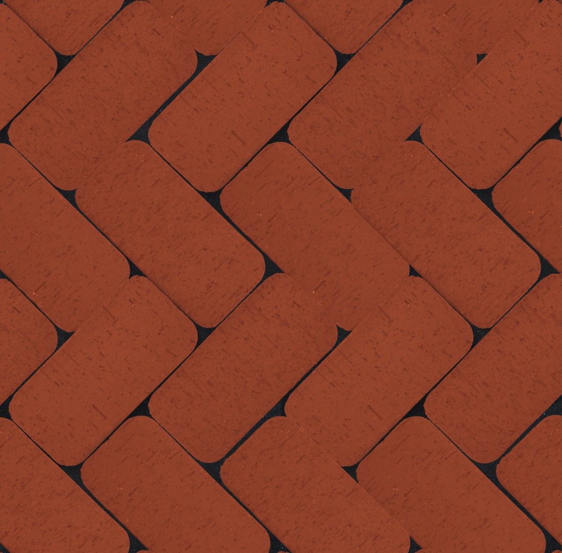 "ЛОНДОН" красный ЛСР Клинкер тротуарный 0.51NF Классик R 540шт (НКЗ) купить в Санкт-Петербурге