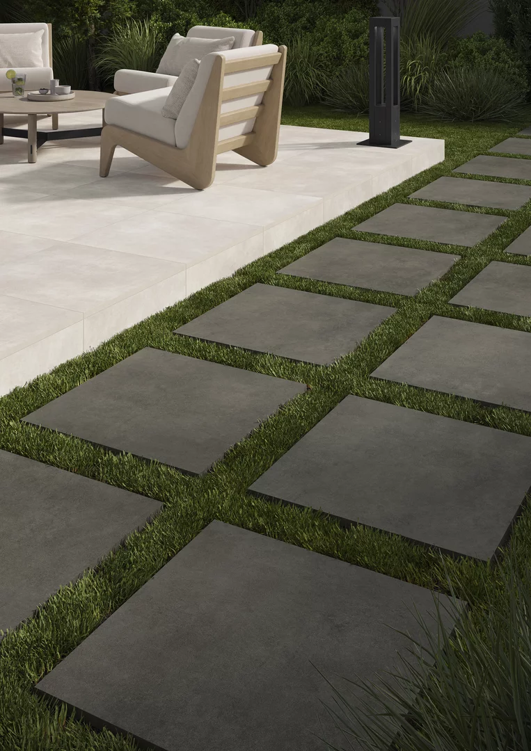 Плита террасная Magnetik antracite gres гладкая 595х595х20мм матовая Paradyz 2.83шт/м2 2шт/уп