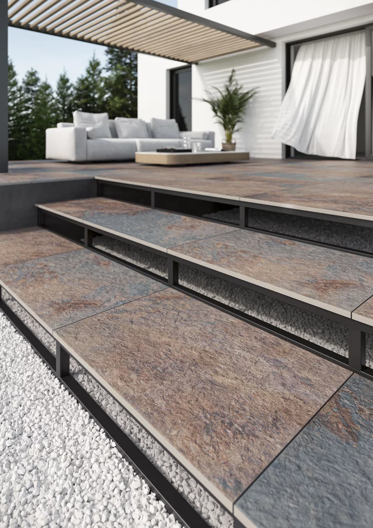 Плита террасная Minster rustic gres структурная 595х895х20мм матовая Paradyz 1.877шт/м2 2шт/уп