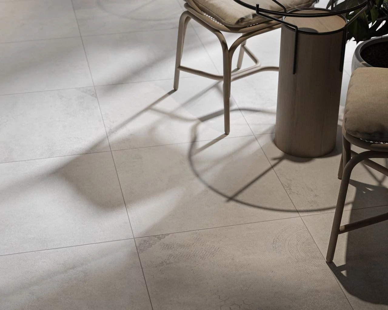 Плита террасная Pure Art greige gres гладкая 595х595х20мм матовая Paradyz 2.83шт/м2 2шт/уп