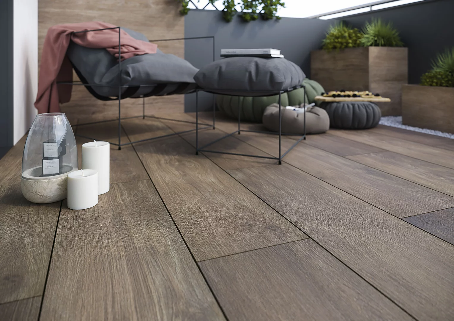 Плита террасная Willow ochra gres структурная 295х1195х20мм матовая Paradyz 2.83шт/м2 2шт/уп