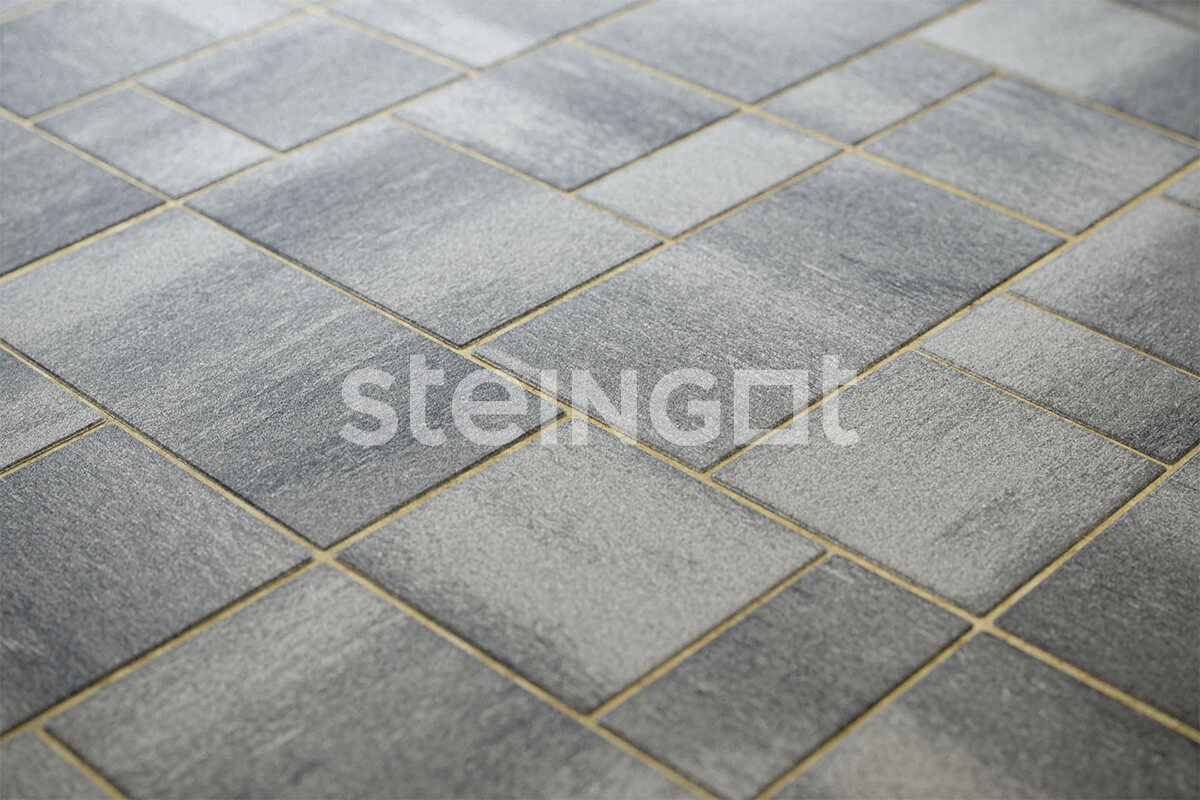 STEINGOT Плитка тротуарная Мюнхен ColorMix Штайн Сильвер 60мм 13.824м2/пд купить в Санкт-Петербурге