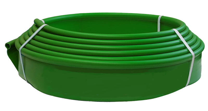 Бордюр пластиковый Мини Кантри L10000мм зеленый, зеленый