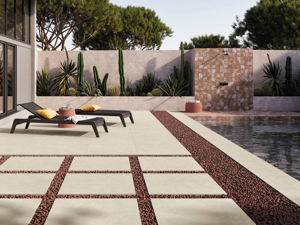 Керамогранит уличный Acron Ivory Base C3/R11 Antislip 600х600х20мм 2шт/уп TERRASLAB купить в Москве Керамогранит уличный Acron Ivory Base C3/R11 Antislip 600х600х20мм 2шт/уп TERRASLAB