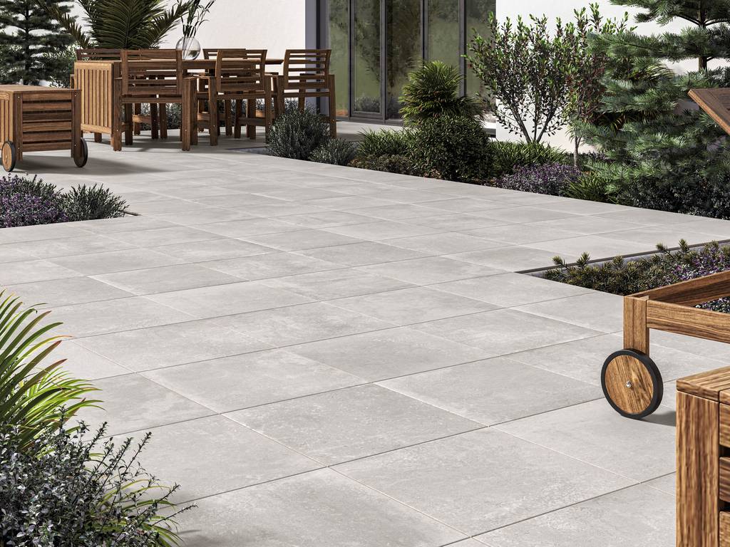 Керамогранит уличный Midtown Pearl Base C3/R11 Antislip 600х600х20мм 2шт/уп TERRASLAB купить в Москве Керамогранит уличный Midtown Pearl Base C3/R11 Antislip 600х600х20мм 2шт/уп TERRASLAB