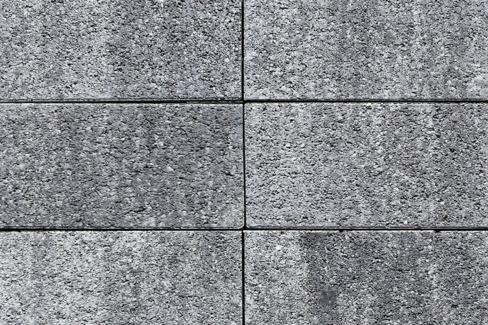 Прямоугольник Б.5.П.8 Листопад гранит 600х300 антрацит, Б.5.П.8 Плита бетонная тротуарная "Прямоугольник" Листопад (гранит) 600х300 антрацит 9.72м2/пд