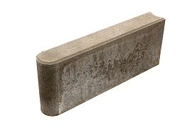 БРШ 50.20.8 Камень бетонный бортовой Стандарт (гладкий) серый шарнирный 96шт/пд Выбор, Серый