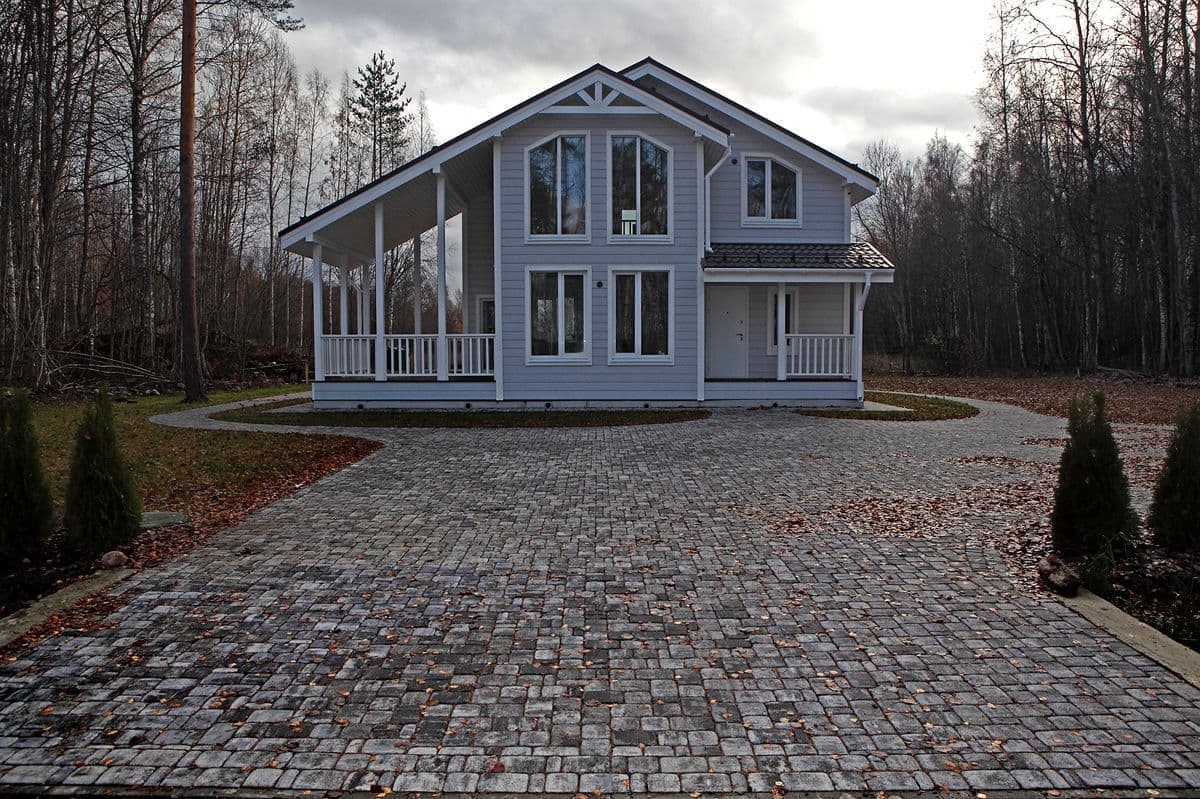 Брусчатка  Классико  Б.4.КО.6 Листопад гладкий антрацит