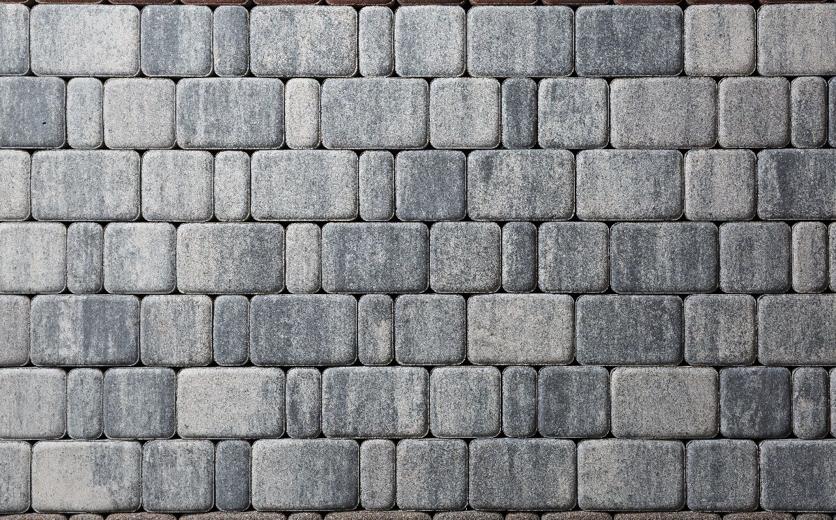 Брусчатка  Классико  Б.4.КО.6 Листопад гладкий антрацит, Антрацит