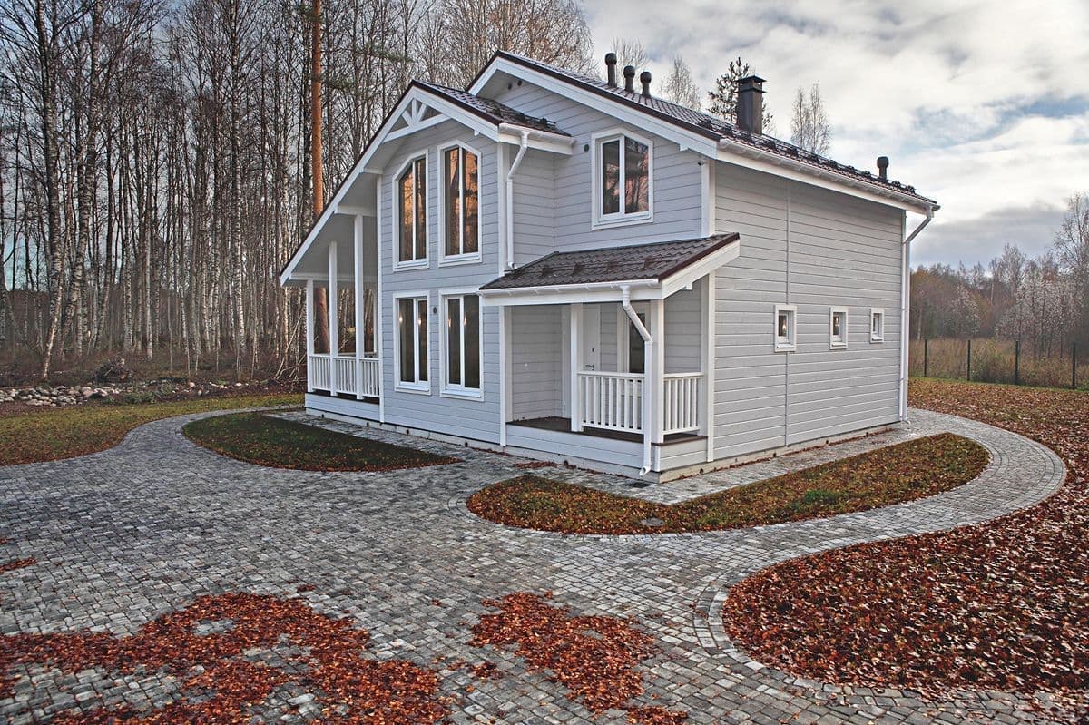 Брусчатка  Классико  Б.4.КО.6 Листопад гладкий антрацит