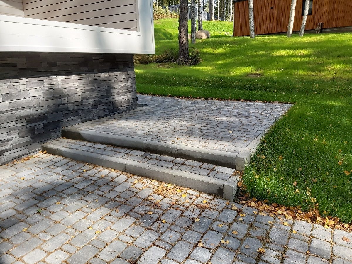 Брусчатка  Классико  Б.4.КО.6 Листопад гладкий антрацит