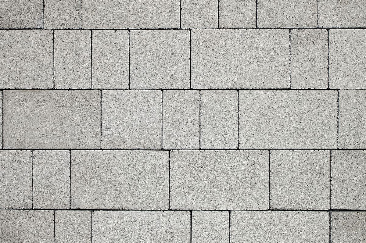 Б.1.Фсм.6 В Старый город Брусчатка тротуарная (двухслойная) гранит белый 13.2м2/пд, белый