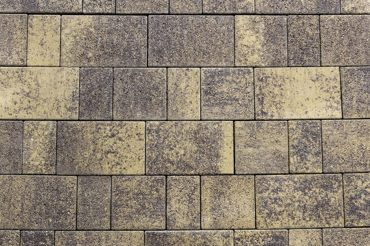 Брусчатка Старый город Б.1.Фсм.6 гранит листопад Янтарь, Янтарь