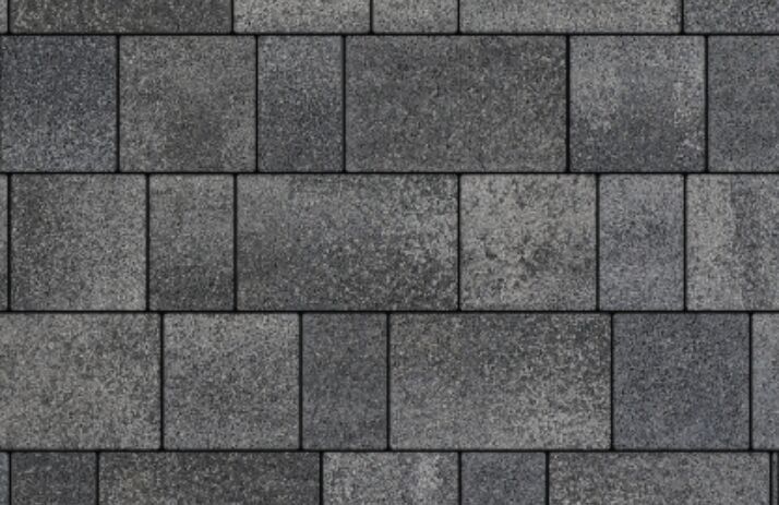 А.1.Фсм.4 Плитка бетонная тротуарная  Старый город  Колормикс (гранит) туман 19.2м2/пд, Туман