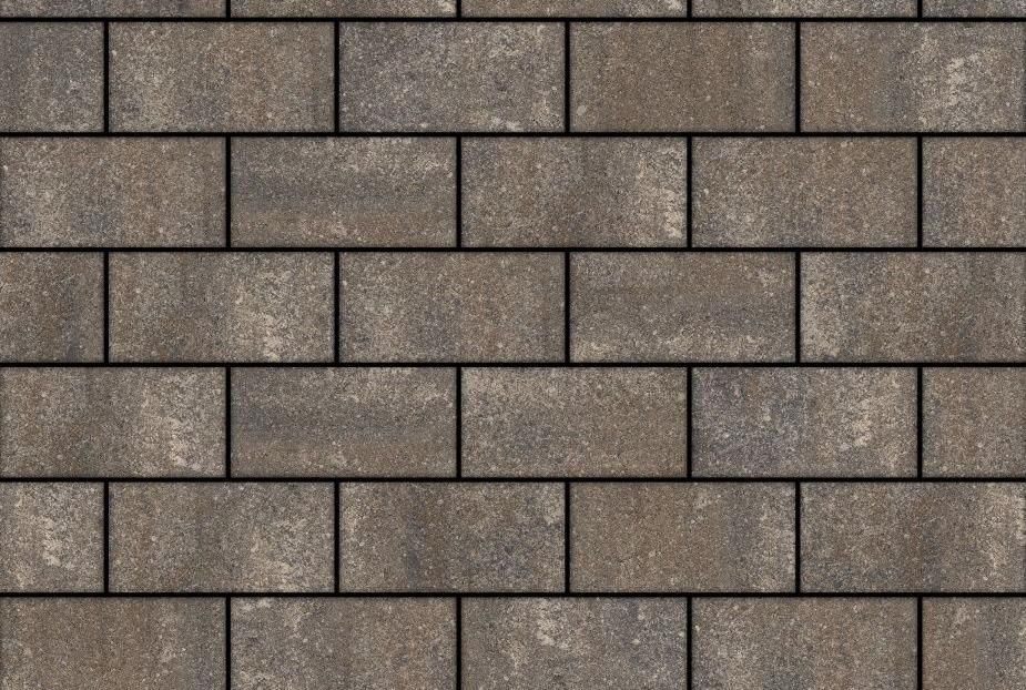 Б.2.П.6 В Плитка тротуарная (двухслойная) гладкий колормикс Тайга 12м2/пд МП, Тайга