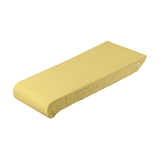 Подоконник клинкерный (формат OK30) натуральный желтый