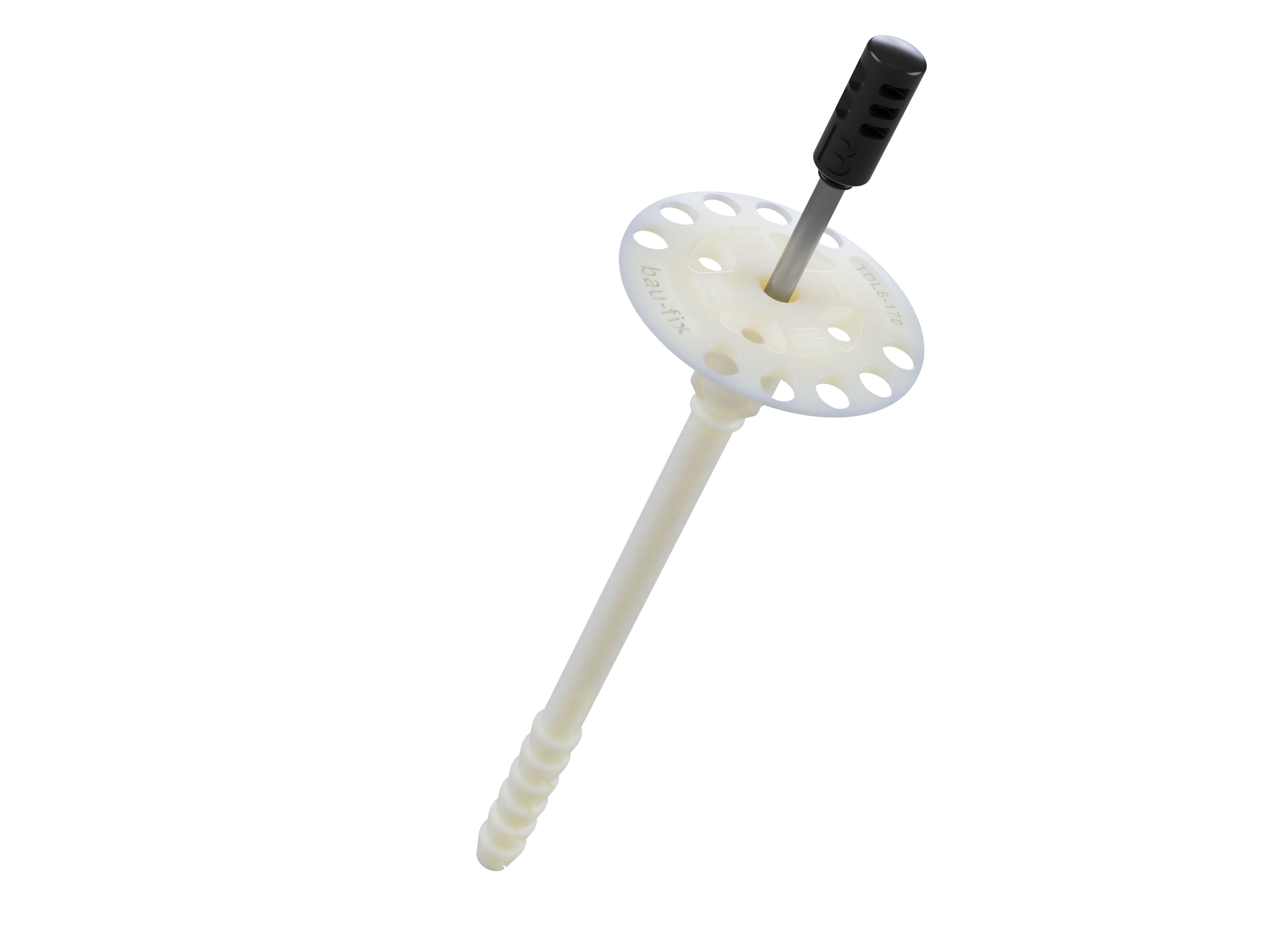 Дюбель TDLMT 8х300мм (гвоздь: металл D4.2мм увелич.термоголовка) 200шт/уп Бау-Фикс, Дюбель TDLMT 8 х 300 гвоздь D4,2 мм с термоголовкой 200 шт/уп Бау-Фикс, артикул BAU_TDLMT8300-b