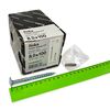 Упаковка шурупов конструкционных FINKA Timber Screws CT TX40 8.0х100 голубой цинк тарелка 50шт/уп купить в Санкт-Петербурге
