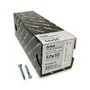 Упаковка шурупов конструкционных FINKA Timber Screws CS TX25 5.0х50 голубой цинк потай 500шт/уп купить в Санкт-Петербурге